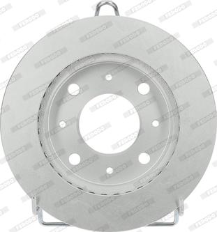 Ferodo DDF2255C - Тормозной диск autosila-amz.com