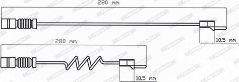 Ferodo FAI107 - Ferodo cv wear indicator autosila-amz.com