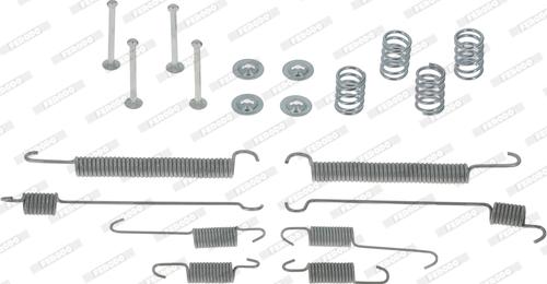 Ferodo FBA12 - Комплектующие, барабанный тормозной механизм autosila-amz.com