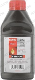 Ferodo FBZ050 - Тормозная жидкость autosila-amz.com