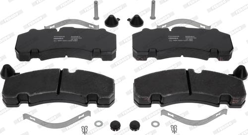 Ferodo FCV4582B - Brake Pad Set, disc brake autosila-amz.com