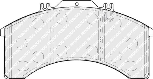 Ferodo FCV773 - Тормозные колодки, дисковые, комплект autosila-amz.com