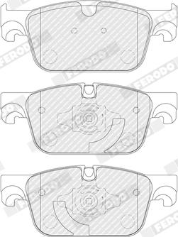 Ferodo FDB4994 - Тормозные колодки, дисковые, комплект autosila-amz.com