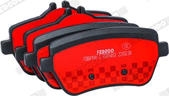 Ferodo FDB4904-S - Тормозные колодки, дисковые, комплект autosila-amz.com