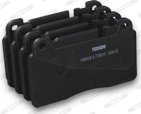 Ferodo FDB4908-D - Тормозные колодки, дисковые, комплект autosila-amz.com