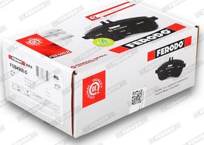 Ferodo FDB4908-D - Тормозные колодки, дисковые, комплект autosila-amz.com