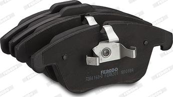 Ferodo FDB4160-D - Тормозные колодки, дисковые, комплект autosila-amz.com