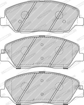 Ferodo FDB4111-D - Тормозные колодки, дисковые, комплект autosila-amz.com