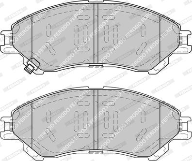 Ferodo FDB4884-D - Тормозные колодки, дисковые, комплект autosila-amz.com