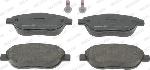 Ferodo FDB5028 - Тормозные колодки, дисковые, комплект autosila-amz.com