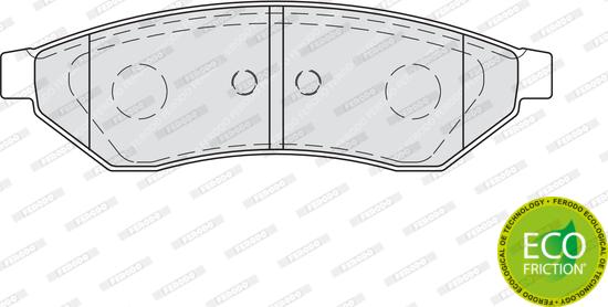 Ferodo FDB1986 - 1049 00=225006 SBS !колодки дисковые з.\ Daewoo Evanda 2.0i 03> autosila-amz.com