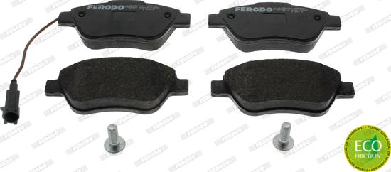 Ferodo FDB1466 - Тормозные колодки, дисковые, комплект autosila-amz.com