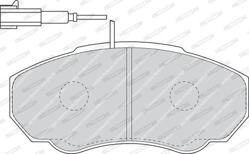 Ferodo FDB1478 - Тормозные колодки, дисковые, комплект autosila-amz.com