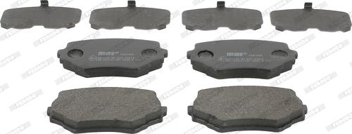 Ferodo FDB1565 - Тормозные колодки, дисковые, комплект autosila-amz.com