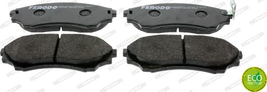 Ferodo FDB1817 - Тормозные колодки, дисковые, комплект autosila-amz.com