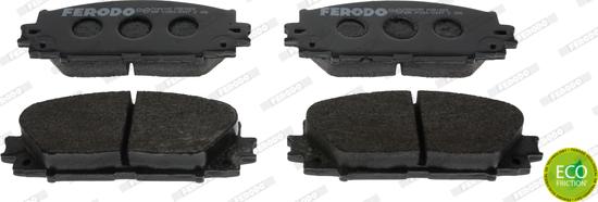 Ferodo FDB1829 - Тормозные колодки, дисковые, комплект autosila-amz.com