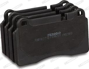 Ferodo FDB1877-D - Тормозные колодки, дисковые, комплект autosila-amz.com