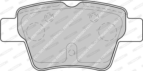 Ferodo FDB1784-D - Тормозные колодки, дисковые, комплект autosila-amz.com