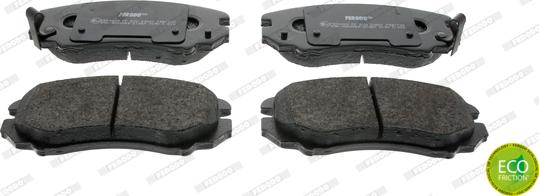 Ferodo FDB1733 - Тормозные колодки, дисковые, комплект autosila-amz.com