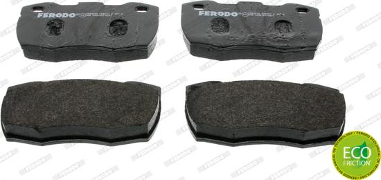 Ferodo FDB871 - Тормозные колодки, дисковые, комплект autosila-amz.com