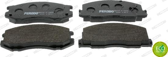 Ferodo FDB306 - Тормозные колодки, дисковые, комплект autosila-amz.com