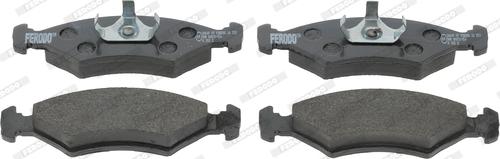 Ferodo FDB206 - Тормозные колодки, дисковые, комплект autosila-amz.com