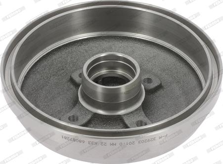 Ferodo FDR329203 - Ferodo brake drums autosila-amz.com