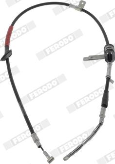 Ferodo FHB434536 - Тросик, cтояночный тормоз autosila-amz.com