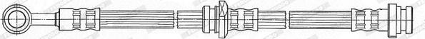 Ferodo FHY3019 - Тормозной шланг autosila-amz.com