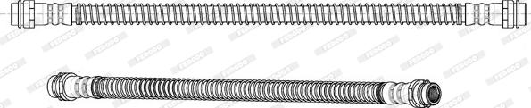 Ferodo FHY3137 - Тормозной шланг autosila-amz.com