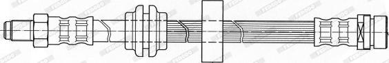 Ferodo FHY2993 - Тормозной шланг autosila-amz.com