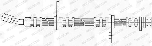 Ferodo FHY2959 - Тормозной шланг autosila-amz.com