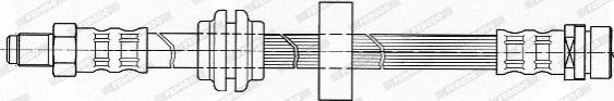 Ferodo FHY2475 - Ferodo hydraulic brake hose autosila-amz.com