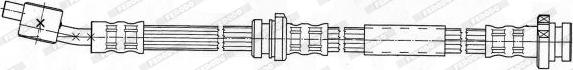 Ferodo FHY2590 - Тормозной шланг autosila-amz.com