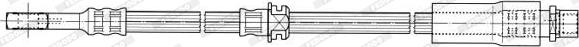 Ferodo FHY2631 - Тормозной шланг autosila-amz.com