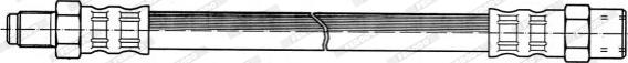Ferodo FHY2011 - Тормозной шланг гибкий задний Левый/Правый (длинна 310мм, M10x1/F10x1) autosila-amz.com