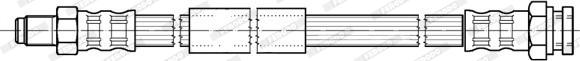 Ferodo FHY2896 - Тормозной шланг autosila-amz.com