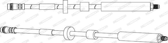 Ferodo FHY2801 - Brake Hose autosila-amz.com