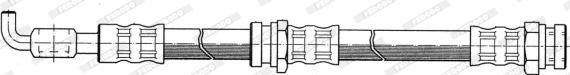 Ferodo FHY2323 - Ferodo hydraulic brake hose autosila-amz.com