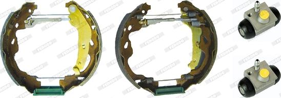 Ferodo FMK578 - Brake set, drum brakes autosila-amz.com