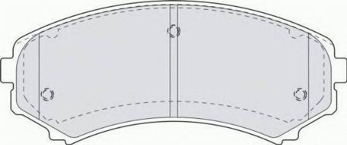 Ferodo FSL1603 - Тормозные колодки, дисковые, комплект autosila-amz.com