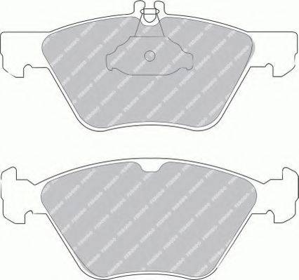 Ferodo FSL1050 - Тормозные колодки, дисковые, комплект autosila-amz.com