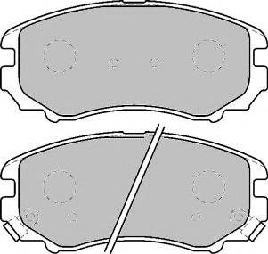 Ferodo FSL1733 - Тормозные колодки, дисковые, комплект autosila-amz.com