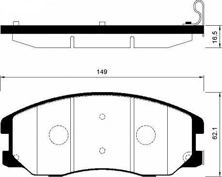 FI.BA FBP4193 - Тормозные колодки, дисковые, комплект autosila-amz.com