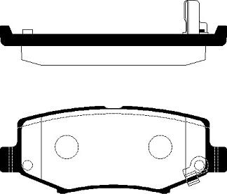 WWA 24602 - Тормозные колодки, дисковые, комплект autosila-amz.com