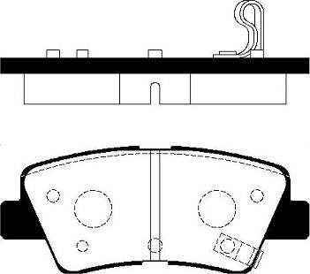 FI.BA FBP4282 - Тормозные колодки, дисковые, комплект autosila-amz.com