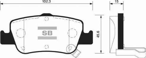 TOYOTA 04466-02350 - Тормозные колодки, дисковые, комплект autosila-amz.com