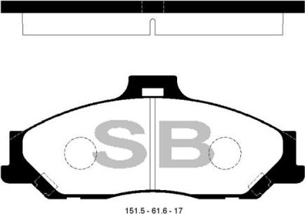 FI.BA FBP1628 - Тормозные колодки, дисковые, комплект autosila-amz.com