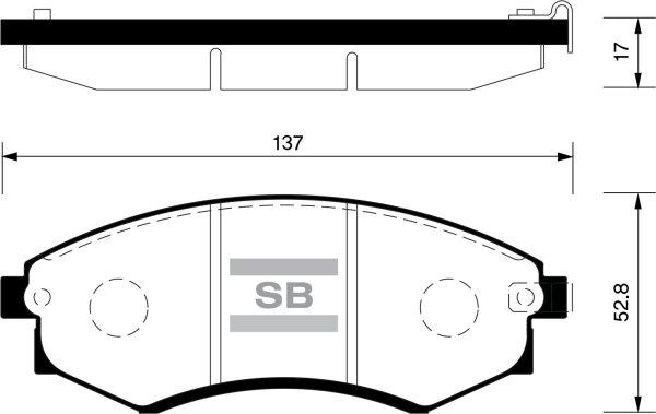 FI.BA FBP1048 - Тормозные колодки, дисковые, комплект autosila-amz.com