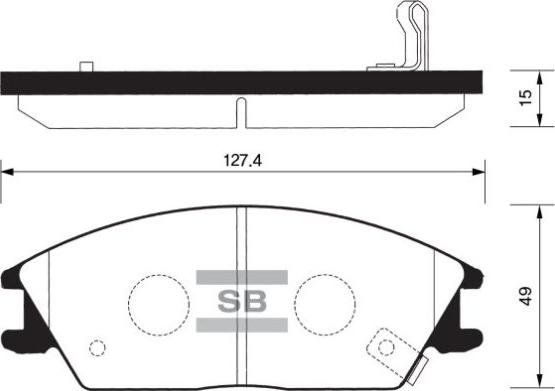 FI.BA FBP1047 - Тормозные колодки, дисковые, комплект autosila-amz.com